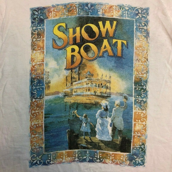 Hanes Other - Rare Vintage Show Boat Musical T Shirt